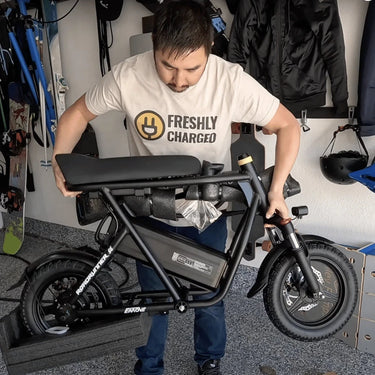 EMOVE RoadRunner SE Ultra Light-Weight Seated Electric Scooter Bike